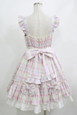 画像3: Angelic Pretty / Sugaryタータンチェックジャンパースカート Free アイボリー H-26-07-03-010-AP-OP-NS-ZH (3)