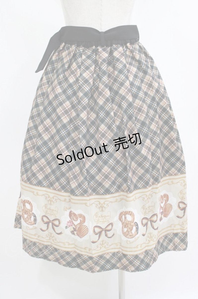 画像3: axes femme POETIQUE / プレッツェルベルト付スカート M ブラック H-26-07-03-016-AX-SK-NS-ZH (3)