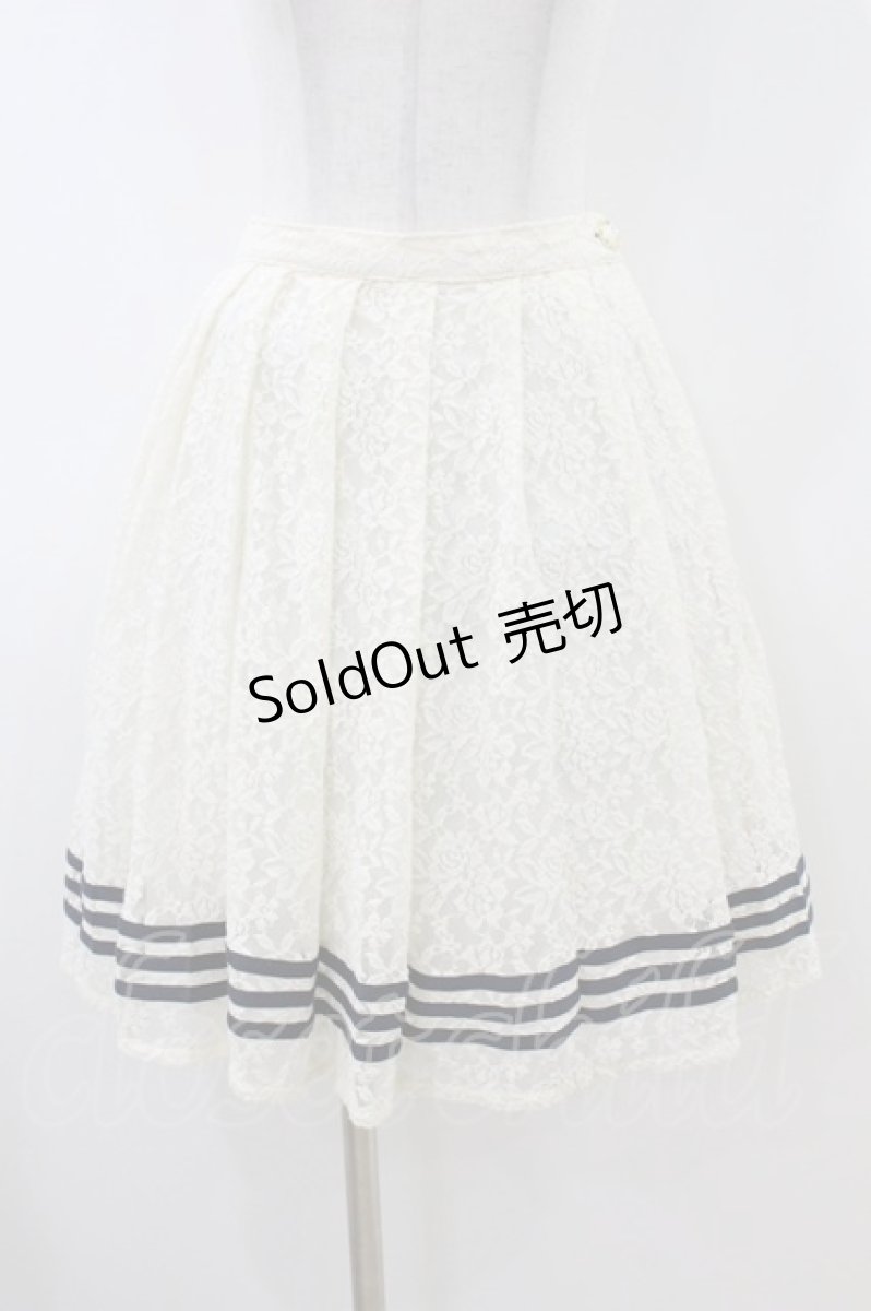 画像1: Fi.n.t / レーススカート Free OFFWHITE H-26-07-04-045-CA-SK-NS-ZH (1)