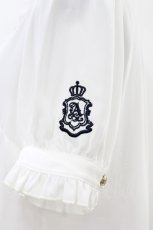 画像3: Amavel / 袖刺繍ブラウス Free オフ H-26-07-04-060-CA-OP-NS-ZH (3)