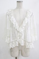 画像1: LIZ LISA / レースフリルボレロ 0 白 H-26-07-05-001-LO-TO-NS-ZH (1)