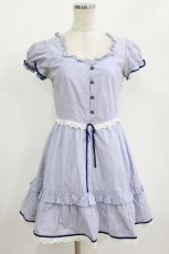 画像1: MILK / プレーリードレス  ブルー H-26-07-05-023-ML-OP-AK-ZH (1)