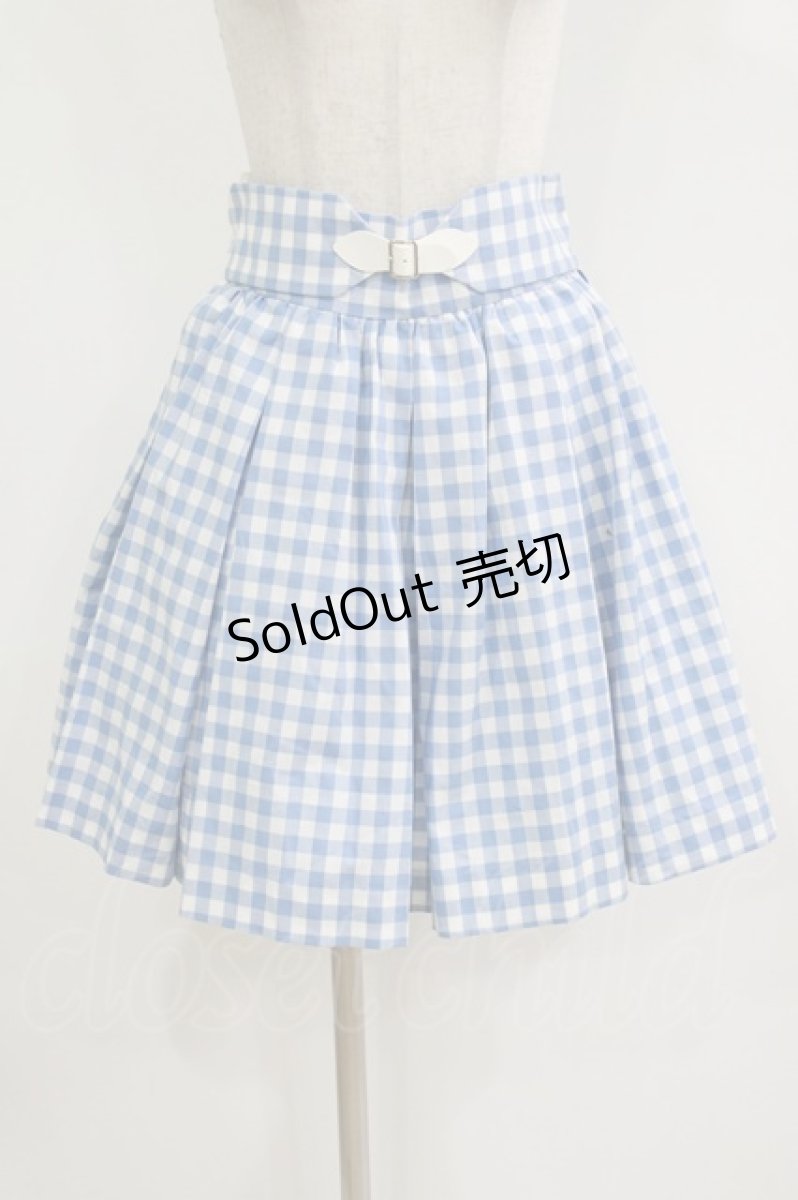画像1: MILK / Sassyスカート  ブルー H-26-07-05-040-ML-SK-AK-ZH (1)