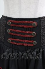 画像4: Ozz oneste / 刺繍ボリュームスカート  黒 H-26-07-05-043-OO-SK-AK-ZH (4)