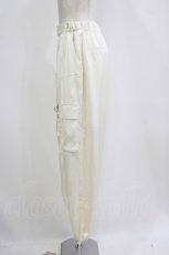 画像2: THEREDTHREAD / S pierce cargo pants F アイボリー H-26-07-05-045-PU-PA-AK-ZH (2)