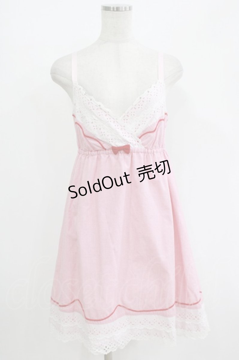 画像1: MILK / シャボンDOLLワンピース  レッド H-26-07-05-046-ML-OP-AK-ZH (1)