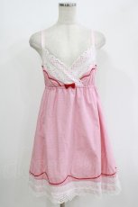 画像1: MILK / シャボンDOLLワンピース  レッド H-26-07-05-046-ML-OP-AK-ZH (1)