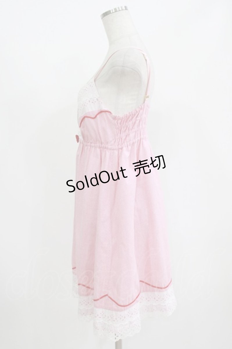 画像2: MILK / シャボンDOLLワンピース  レッド H-26-07-05-046-ML-OP-AK-ZH (2)