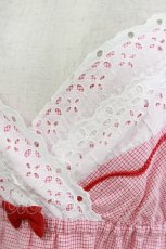 画像4: MILK / シャボンDOLLワンピース  レッド H-26-07-05-046-ML-OP-AK-ZH (4)