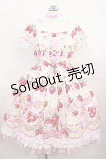 Angelic Pretty / Strawberry Whipワンピース Free ピンク H-26-07-05