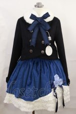 画像3: Le Miroir / Winter Solstice スカート&ジャケットセット スカート:S/ジャケット:M ブルー/ブラック H-26-07-05-1010-0-CO-YZ-ZH (3)