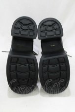 画像4: ATELIER PIERROT / Chunky Frilled Ribbon Boots L(約24.5cm) 黒 H-26-07-05-082-EL-SH-AK-ZH (4)