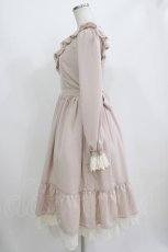 画像2: Melody BasKet / MelodyレースVヨークフリルワンピース M ピンク H-26-07-05-014-LO-OP-AK-ZH (2)