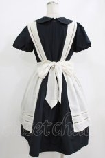 画像3: Melody BasKet / Alice apron dress M ブラック H-26-07-05-019-LO-OP-AK-ZH (3)