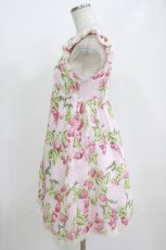 画像2: MILK / CHERRY gardenベビードール  ベビーピンクベース H-26-07-05-022-ML-OP-AK-ZH (2)