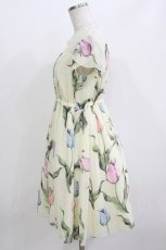 画像2: MILK / チューリーロマンスワンピース  クリームシャーベット H-26-07-06-1029-ML-OP-KB-ZH (2)
