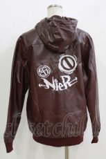 画像3: NieR Clothing / フェイクレザージャケット  茶 H-26-07-06-1039-PU-JA-AK-ZH (3)