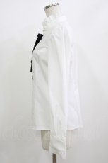 画像2: MIHO MATSUDA / レースアップブラウス M 白 H-26-07-06-1049-GO-BL-AK-ZH (2)