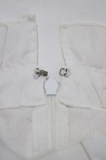 画像4: MIHO MATSUDA / レースアップブラウス M 白 H-26-07-06-1049-GO-BL-AK-ZH (4)