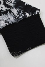 画像4: NieR Clothing / 総柄ZIPパーカー F 黒 H-26-07-06-1062-PU-TO-AK-ZH (4)