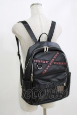 画像1: NieR Clothing / リュック  黒 H-26-07-06-1077-PU-ZA-AK-ZH (1)