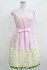 画像1: MILK / Daisy field Ladyワンピース Free ピンク H-26-07-06-1011-ML-OP-NS-ZH (1)