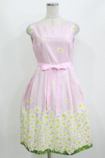 画像1: MILK / Daisy field LADY ドレス  ピンクガーデン H-26-07-06-1021-ML-OP-KB-ZH (1)