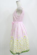 画像2: MILK / Daisy field LADY ドレス  ピンクガーデン H-26-07-06-1021-ML-OP-KB-ZH (2)
