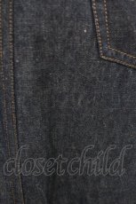 画像4: Jane Marple Dans Le Salon / Denim＆nylon twill flight skirt  indigo×navy H-26-07-06-016-JM-SK-KB-ZH (4)