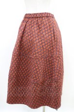 画像3: Jane Marple Dans Le Salon / Tudor tulip matelasse skirt  ネイビー H-26-07-06-017-JM-SK-KB-ZH (3)