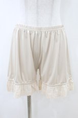 画像3: m petit by misako / ドロワーズセット M~LL ブラック/アイボリー H-26-07-07-031-LO-PA-NS-ZH (3)