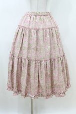 画像1: m petit by misako / NINA'S/RVパニエスカート M ピンク/アイボリー リバーシブル H-26-07-07-048-LO-SK-NS-ZH (1)