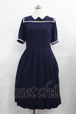 画像1: Fi.n.t / クレリックマリンワンピース Free NAVY H-26-07-07-1008-CA-OP-NS-ZH (1)