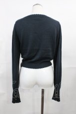 画像2: Amavel / エンブレム刺繍入り長袖カーディガン Free グリーン H-26-07-07-1039-CA-TO-NS-ZH (2)