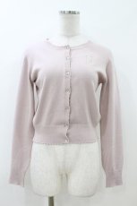 画像1: Ank Rouge / 鍵刺繍カーディガン M ピンク H-26-07-07-059-CA-TO-NS-ZH (1)