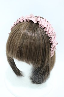 m petit by misako / AMギャザーカチューシャ ピンク H-26-07-07-011
