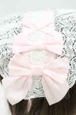 画像3: axes femme kawaii / トーションレースヘッドドレス  オフ/ピンク H-26-07-07-019-AX-AC-NS-ZH (3)