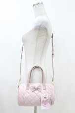 画像1: m petit by misako / AM*TTロールボストンバッグ  ピンク H-26-07-07-030-LO-BG-NS-ZH (1)