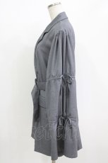 画像2: jouetie / リボンスリーブジャケットミニワンピース M グレー H-26-07-09-005-LO-OP-AK-ZH (2)