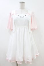 画像1: To Alice / うさぎワンピース S 白 H-26-07-09-1044-LO-OP-NS-ZH (1)