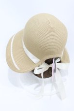 画像2: m petit by misako / AM*NIジョッキーハット  ナチュラル H-26-07-09-1002-LO-AC-NS-ZH (2)