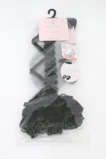 画像1: m petit by misako / AMHSNIバラレースシアー  ブラック H-26-07-09-1016-LO-ZA-NS-ZH (1)