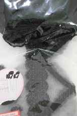 画像2: m petit by misako / AMHSNIバラレースシアー  ブラック H-26-07-09-1016-LO-ZA-NS-ZH (2)