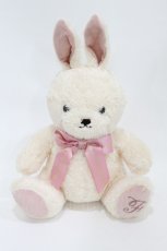 画像1: Maison de FLEUR / 大きいうさぎさんぬいぐるみ  オフ H-26-07-09-1027-LO-ZA-NS-ZH (1)