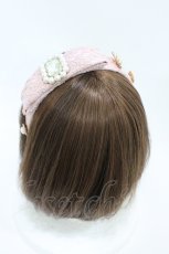 画像2: Swankiss / SX bijou lace カチューシャ  ピンク H-26-07-09-1004-CA-AC-YZ-ZH (2)