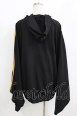 画像3: NieR Clothing / 着物袖風ZIPパーカー F 黒 H-26-07-09-008-PU-TO-AK-ZH (3)