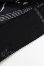 画像5: NieR Clothing / 総柄ZIPパーカー F 黒 H-26-07-09-012-PU-TO-AK-ZH (5)