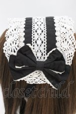 画像3: Angelic Pretty / トーションレースヘッドドレス  ブラック H-26-07-10-1006-AP-AC-NS-ZH (3)