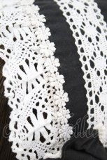 画像4: Angelic Pretty / トーションレースヘッドドレス  ブラック H-26-07-10-1006-AP-AC-NS-ZH (4)
