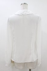 画像2: Ank Rouge / 襟刺繍ブラウス M 白 H-26-07-10-1060-CA-BL-NS-ZH (2)